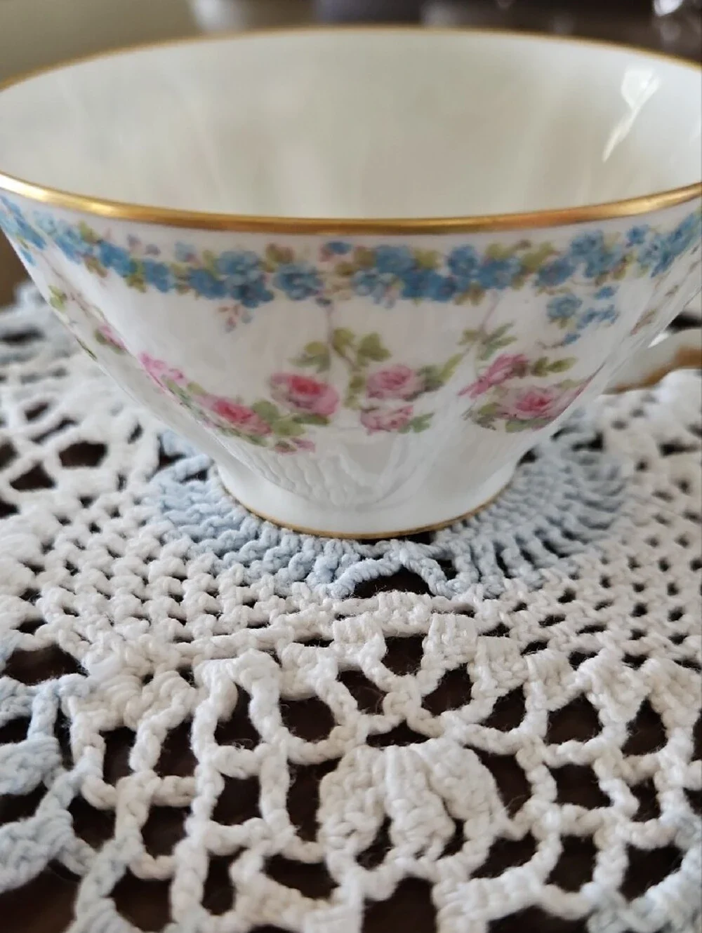 Antique Haviland Porcelain Teacup and Saucer